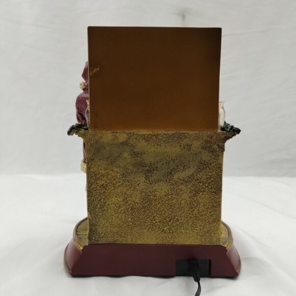 Collectible Thomas Kinkade The Light Of Christmas Illuminated Santa W/ Adapter - Picture 5 of 16